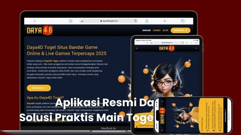 Aplikasi Resmi Daya4D Solusi Praktis Main Togel, Slot Online