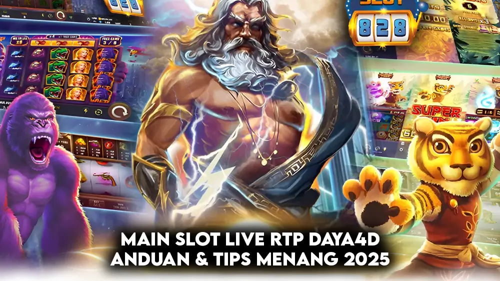Main Slot Live RTP Daya4D – Panduan & Tips Menang 2025